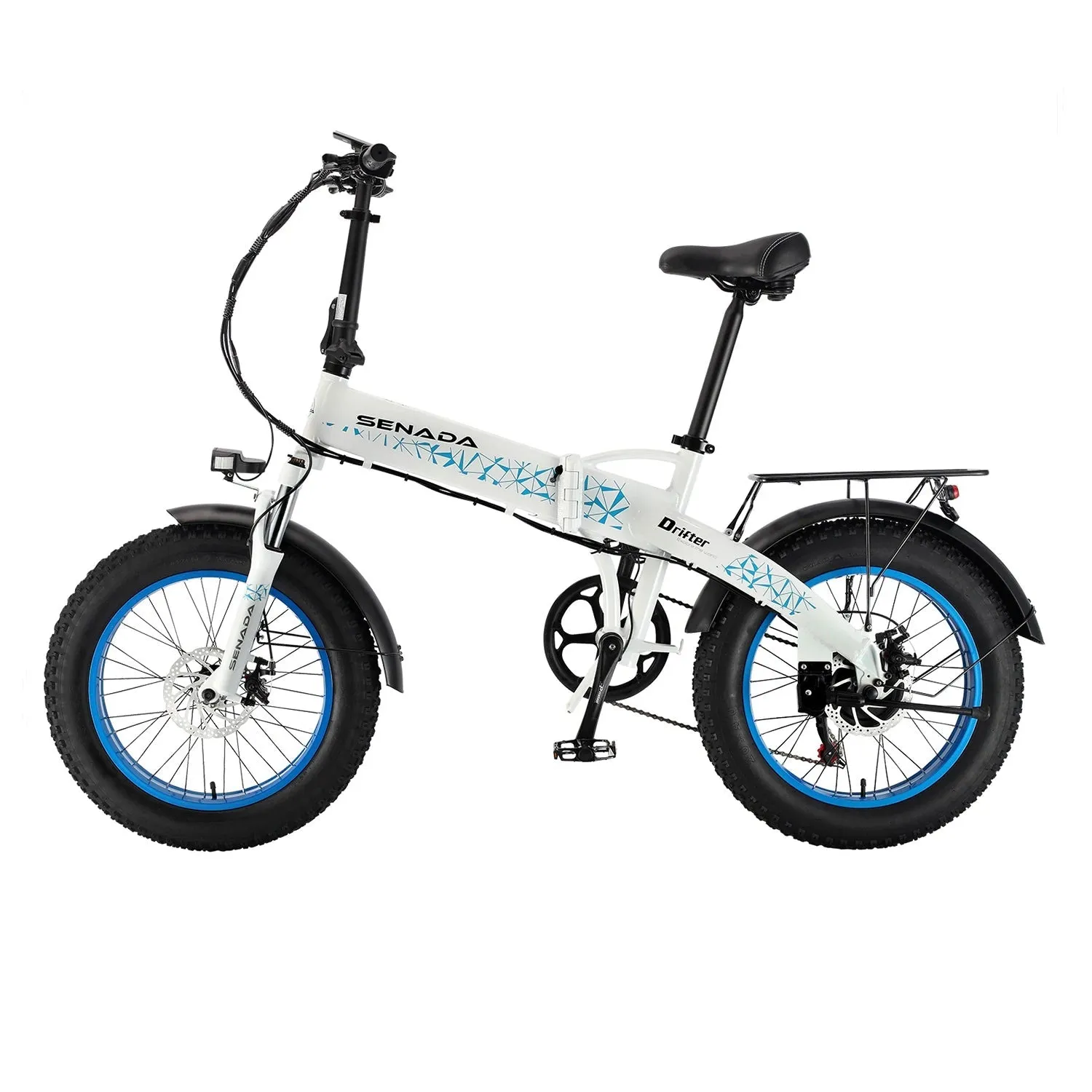 Senada Drifter 48V/12Ah 750W Folding Fat Tire Electric Bike