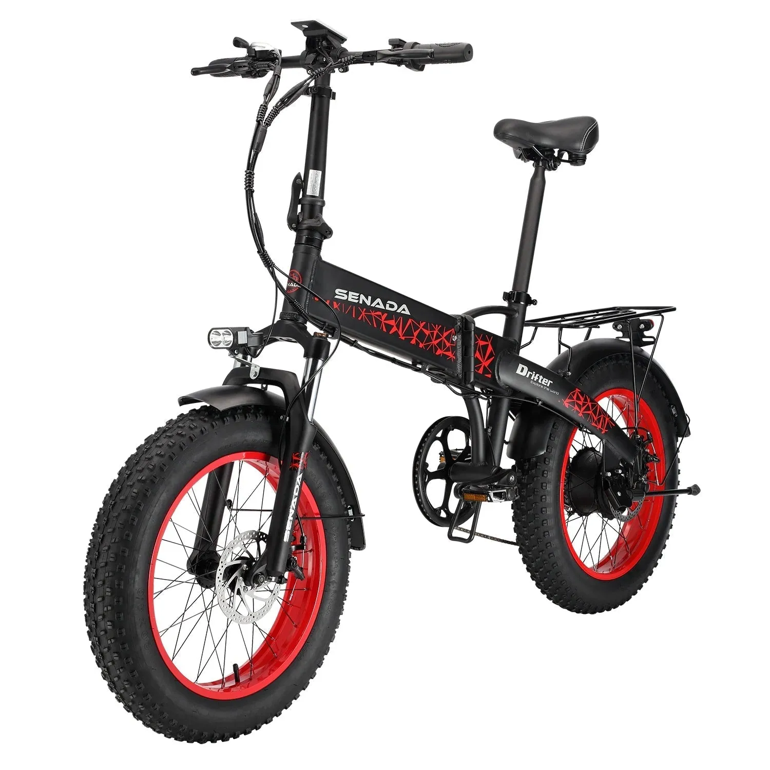 Senada Drifter 48V/12Ah 750W Folding Fat Tire Electric Bike