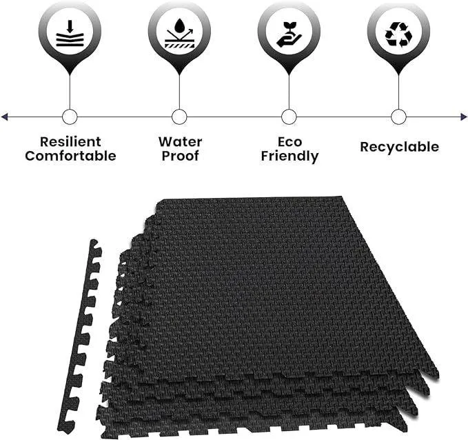 SG TRADERS™ 2CM PREMIUM EVA FOAM MATS FOR GYM