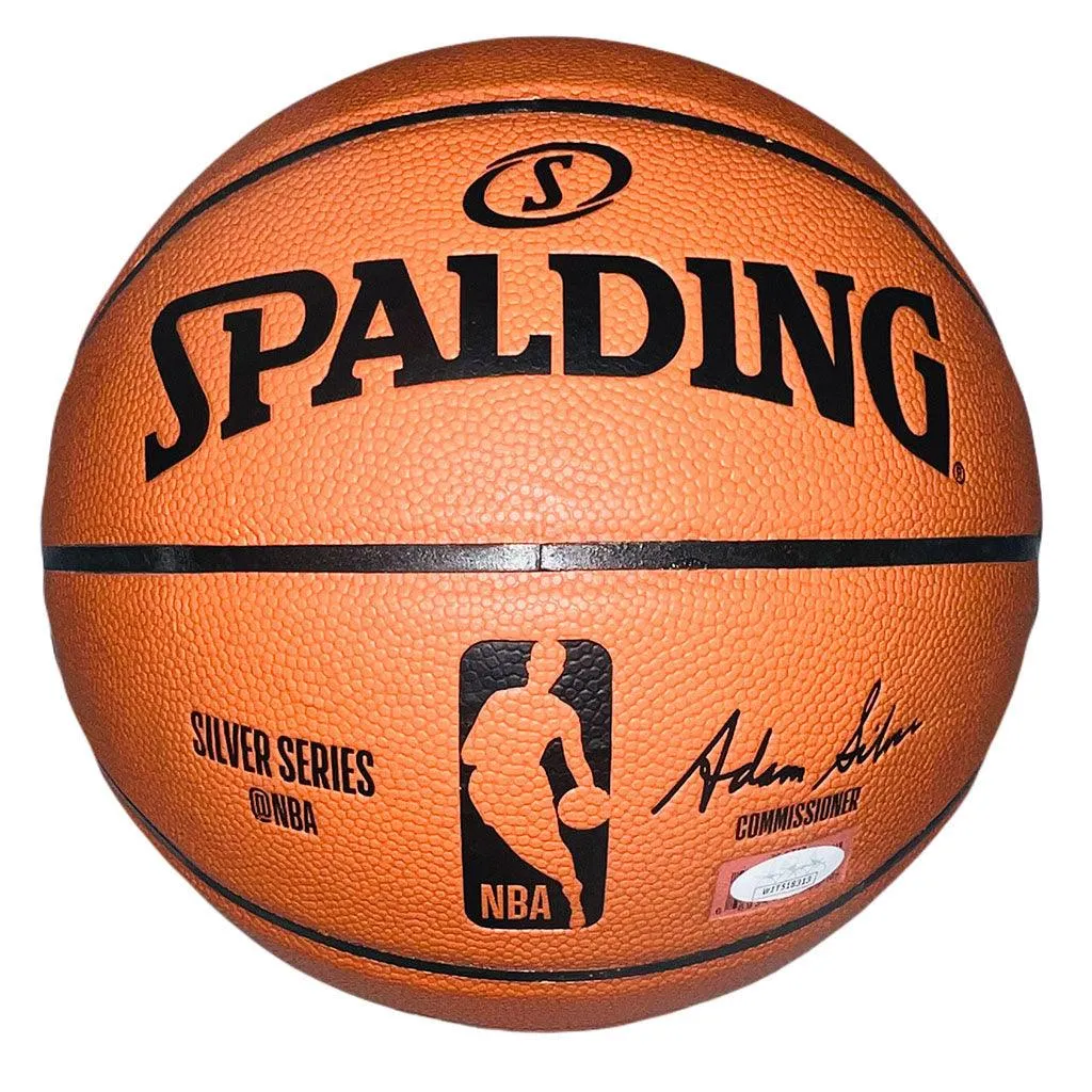 Shaquille O'Neal Signed HOF '16 Black Ink Spalding NBA Silver Series Basketball (JSA)