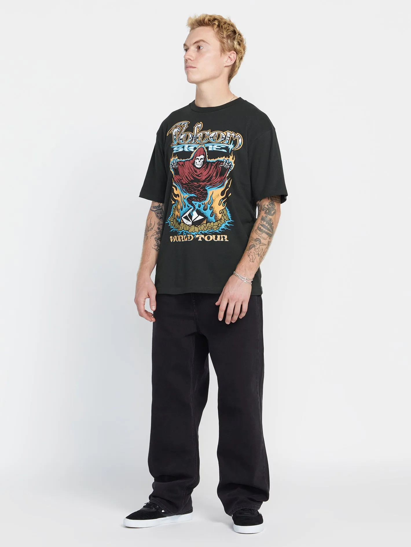 Stone Ghost Short Sleeve Tee - Stealth