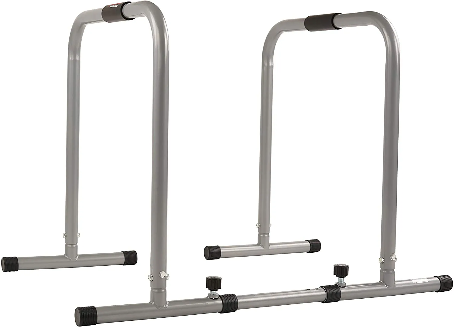 Sunny Health & Fitness SF-BH6507 Dip Station Body Press Parallel Bar with Adjustable Length and Foam Grips