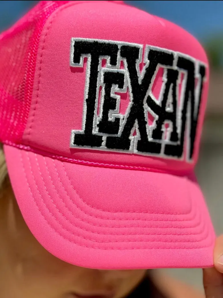 Texan Chenille Trucker Cap by Texas True Threads