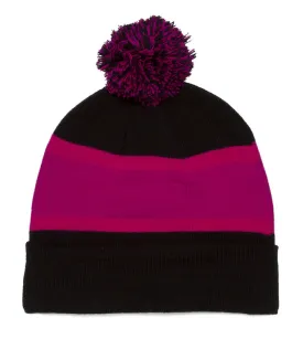 TopHeadwear Blank Winter Cuffed Beanies w/ Pom