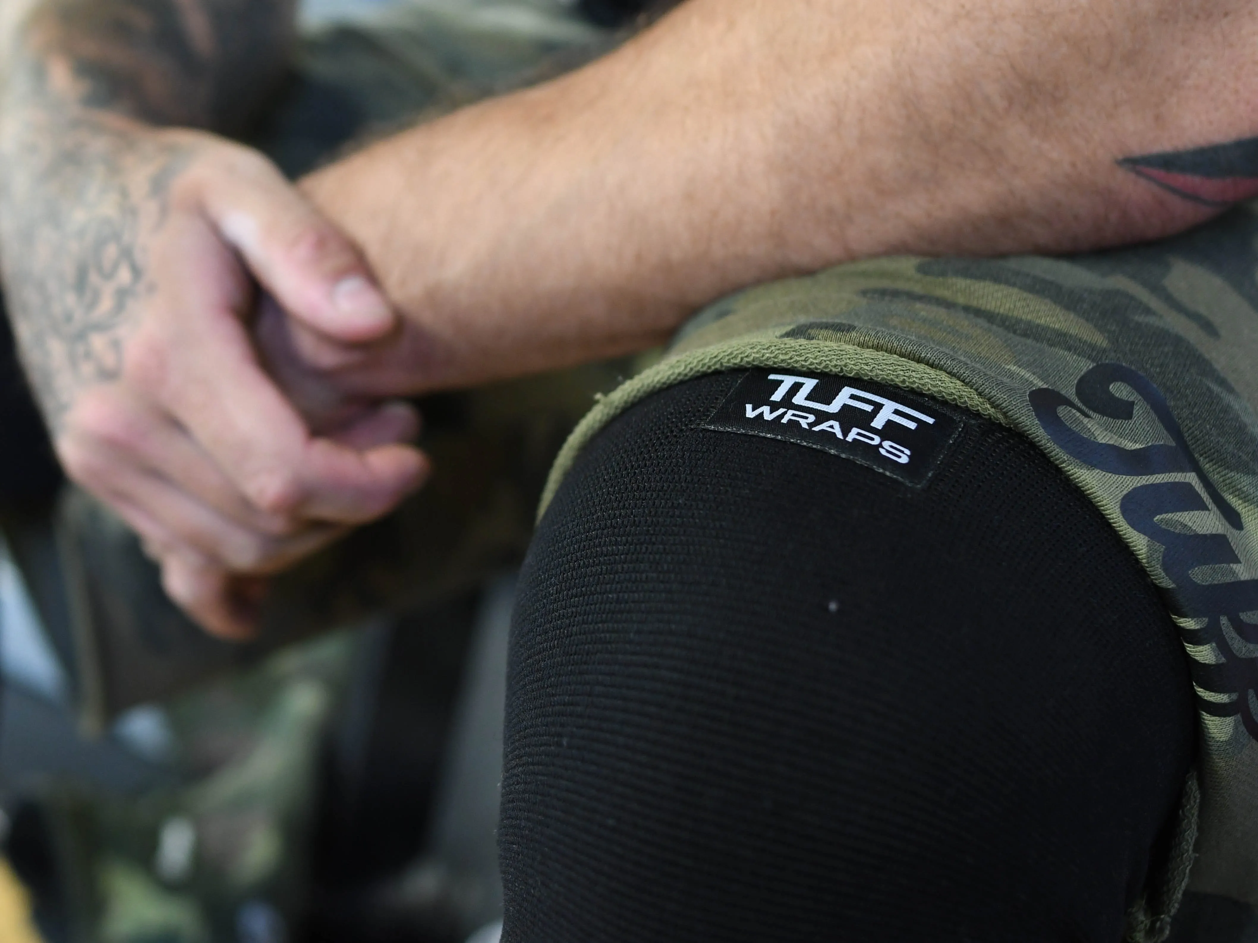 TUFF Double Ply Knee Sleeves All Black